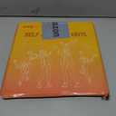 HTVRONT Permanent Vinyl for Cutting Machine-100 Pack 12 "x12 Adhesive Vinyl Sheets Set, 90 Sheets Permanent Bundle & 10 Transfer Tape for Projects and Crafting