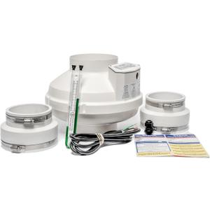 Festa AMG Hawk EC Radon Fan  4 Installation Kit - Quiet and Energy Efficient Radon Mitigation Inline Fans  High Performance 6 Duct Fan