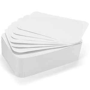 JMU Dental Paper Tray Cover Liner, Size B 8.5" x 12.25" With Rounded Corners, 1000Pcs/Case, White