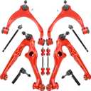 10pc Front End Upper and Lower Control Arms Suspension Kits for 2014-2018 Chevy Silverado GMC Sierra 1500, 2015-2019 Chevy Suburban, Tahoe, GMC Yukon/Yukon XL, Cadillac Escalade/ESV, K623298 K623299