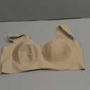 Gailife Smooth Wireless Jelly Bras for Women No Underwire Seamless Push Up Bra Full Coverage Soft Suppor Tshirt Bralettes size 44D