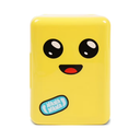 Mini Fridge, 6-Can Portable Cooler, Thermoelectric – For Drinks, Snacks, or Skincare