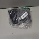 OQQ Yoga Pants Women High Waist Stretch Casual Soft Straight Leg Bottoms (Large Short, Black)