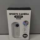 Action Camera 4K,2026 Ready Upgraded POV Camera WiFi with 64GB Card, Thumb Snap Cam with Waterproof Case,Wearable Sports Snapcam,Mini Body Camera for Running Motorcycle Vlogging Diving Horse Riding