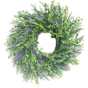Front Door Wreath Wedding Garland Outdoor Wreaths Lavender Decorations Home Hanging Garland