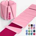SPORTBIT Wrist Weights, Ankle Weights for Women  Set of 2 (1LB Each), Adjustable Weighted Bracelets for Home Gym, Running, Yoga, Exercise and Strength Training (Single Pink)