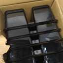 Teacher Created Resources Black Portable Plastic Storage Caddy 6-Pack for Classrooms, Kids Room, and Office Organization