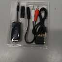 Premium Pro Bluetooth 5.4 Transmitter Receiver,Airplane Audio Adapter,Wireless Transmitter for TV/Travel Flight,Airline,Gym.Compatible with 2 AirPods/Headphones,Bluetooth Receiver for Car/Home Stereo (Black)