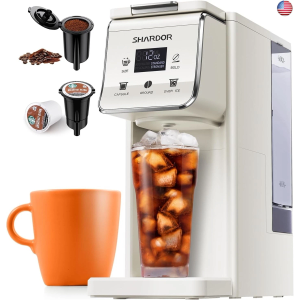 SHARDOR Coffee Maker Single Serve 52 Oz Kcup Coffee Machine