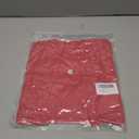 Girls Cap Sleeve T Shirts Kids Summer Crewneck Solid Tops Tees 5-14 Years (Red)