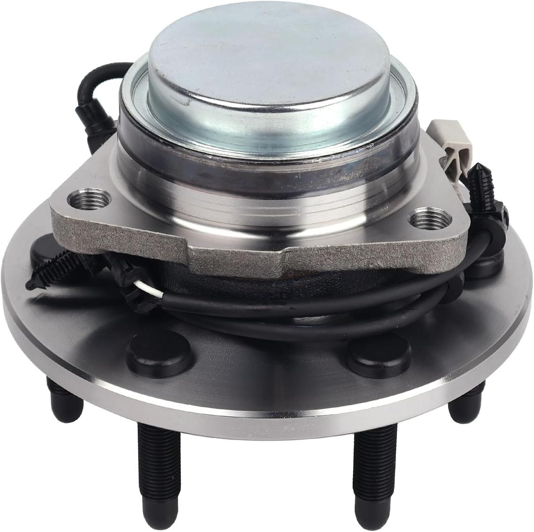 MACEL 515054 (2WD ONLY) Front Wheel Bearing Hub Assembly Compatible with 00-06 Chevy Tahoe, 99-06 Silverado 1500,00-06 Suburban 1500, GMC Yukon, 99-06 Sierra 1500, 02-06 Cadillac Escalade 6Lugs W/ABS, 180 millimeters