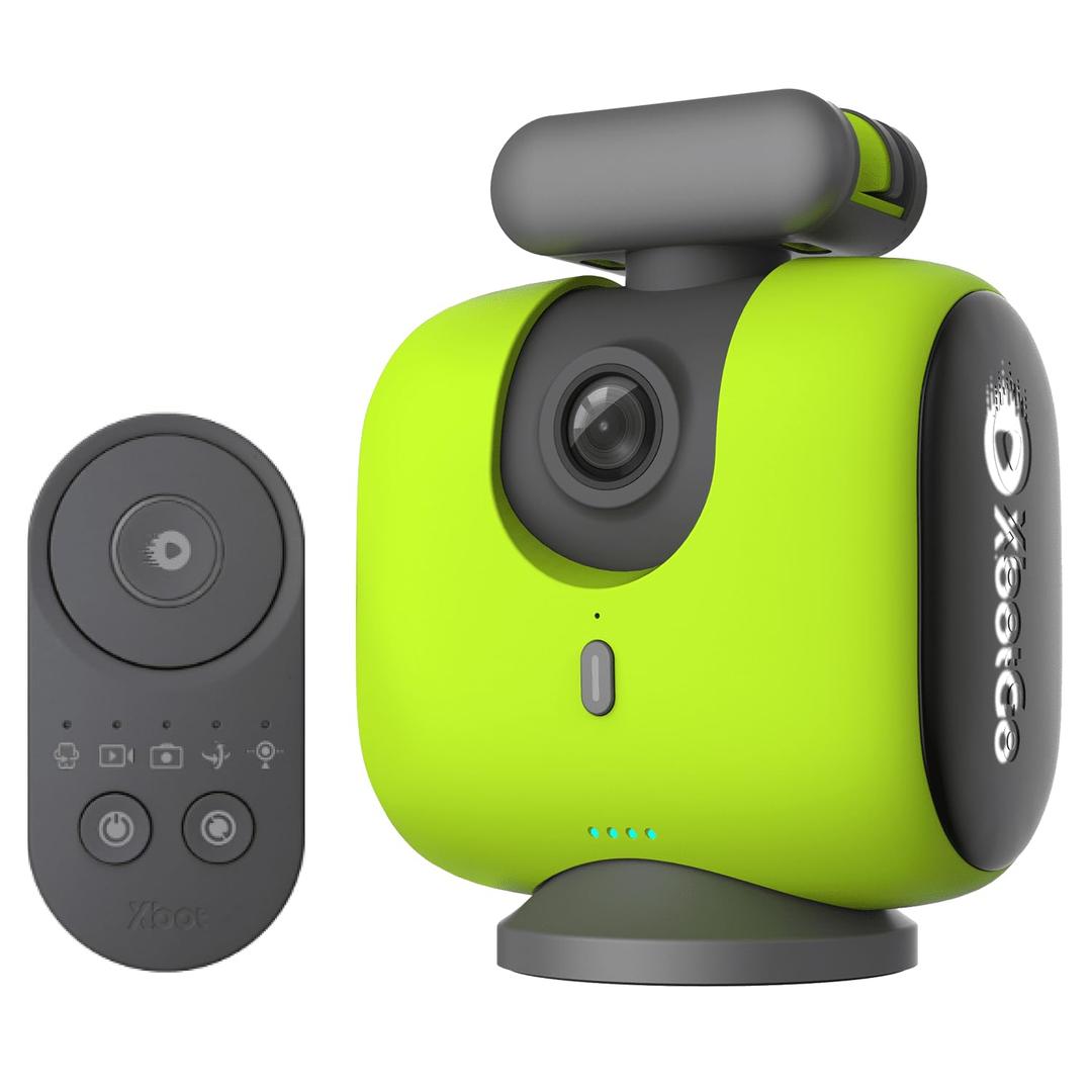 Chameleon AI Auto Sports Action Camera - 4K 60FPS Soccer Camera and Basketball Tracking Camera for Team Sports, Live Streaming, No Subscription, Works with iOS & Android (Lava Graphite)