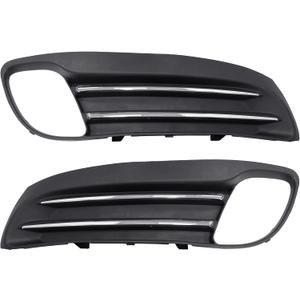 NewYall Front Left and Right Fog Light Trim Cover for Hyundai Genesis Coupe 2-Door 2010-2012