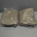 SecosAutoparts Ivory Tan Front Driver side Bottom & Driver side Top Microfiber Leather Replacement Seat Cover Compatible with Lexus LX 470 4x4 AWD 4WD 1998 1999 2000 2001 2002 2003 2004 2005 2006 2007