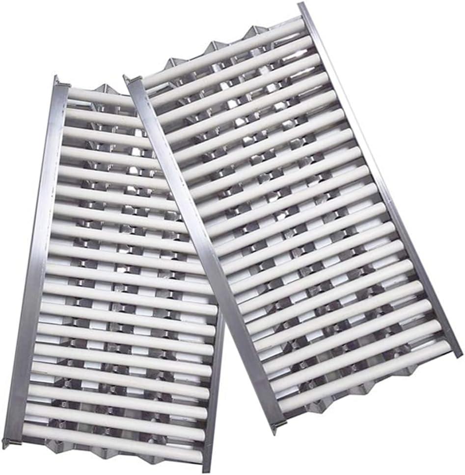 SN2911 (2-Pack) DCS Radiant Tray,Heat Plates and Ceramic Rod Complete for DCS 27DBQ, 27DBQR, 27DBR, 27DSBQ, 27DSBQR, 27FSBQ, 27FSBQR, 36DBQ, 36DBQAR, 48DBQ, 48DBQAR, 48DBQR