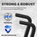 Allen Wrenches Set, 26pcs SAE and Metric Allen Key Set, Long Arm Ball End Hex Key Set Tools for Hex Head Socket Screws - 2 Sets