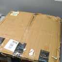 Howhio White Round Dining Table, 24 Inches Tulip Round Kitchen Table, Mid-Century Leisure Table for Small Places, Dining Room, Living Room, Cafe