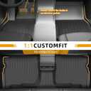 Floor Mats for Toyota 4Runner 1996-2002, 3rd gen 4runner Floor Mats | Custom Fit TPE All Weather Protection Floor Liners, Non-Slip Waterproof Floor Mat Car Accessories