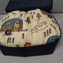 CuteKing Weighted Blanket for Adults (15lbs, 48"x72", Camping) Heavy Blanket for 140-150lbs, Weighted Blanket for Cooling & Heating with Premium Glass Beads, Thick Blanket for Adult All-Season (12-orange)