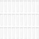 Vials for Flower Arrangements 2.8 Inch Floral Water Tubes Plastic Floral Vials with Caps (Clear, 30 Pack)