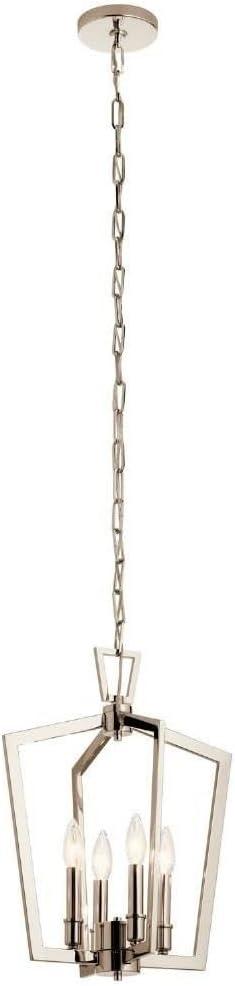 KICHLER Abbotswell 19 inch 4 Light Pendant in Polished Nickel, Medium