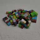 100 PCS 0.8in Magnetic Blocks Magnet Toys for Kids, Magnetic Building Blocks Cubes, Stacking Magnets, School STEM Toys for Boys and Girls Age 3+ Years Old (Theme: Portal)