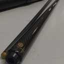 Carbon Fiber Pool Cue Stick Low Deflection Shaft Professional Billiard Cue Stick with Hard Case and Accessories,12.5mm Tip, 58",20OZ 21OZ (Classic)