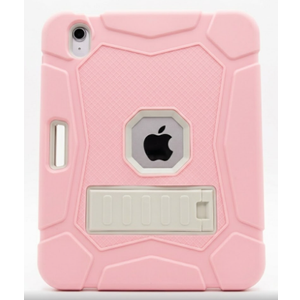 Soke Case for iPad (A16) 11th Generation 11-inch 2025, iPad 10th Generation 10.9-inch 2022, with Built-in Screen Protector and Kickstand, Rugged Full Body Protective Cover - New Rose Gold