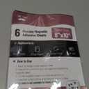 Mr. Pen- Adhesive Magnetic Sheets, 8" x 10", 6 Pack, Magnetic Sheet, Magnetic Paper, Magnet Paper Sheets, Magnetic Sheets with Adhesive Backing, Flexible Magnetic Sheet, Photo Magnets, Magnet Sheet