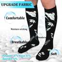 30-40mmHg Medical Graduated Compression Socks for Women&Men Circulation-Compression Stockings-Knee High Socks for Support,Hiking,Running