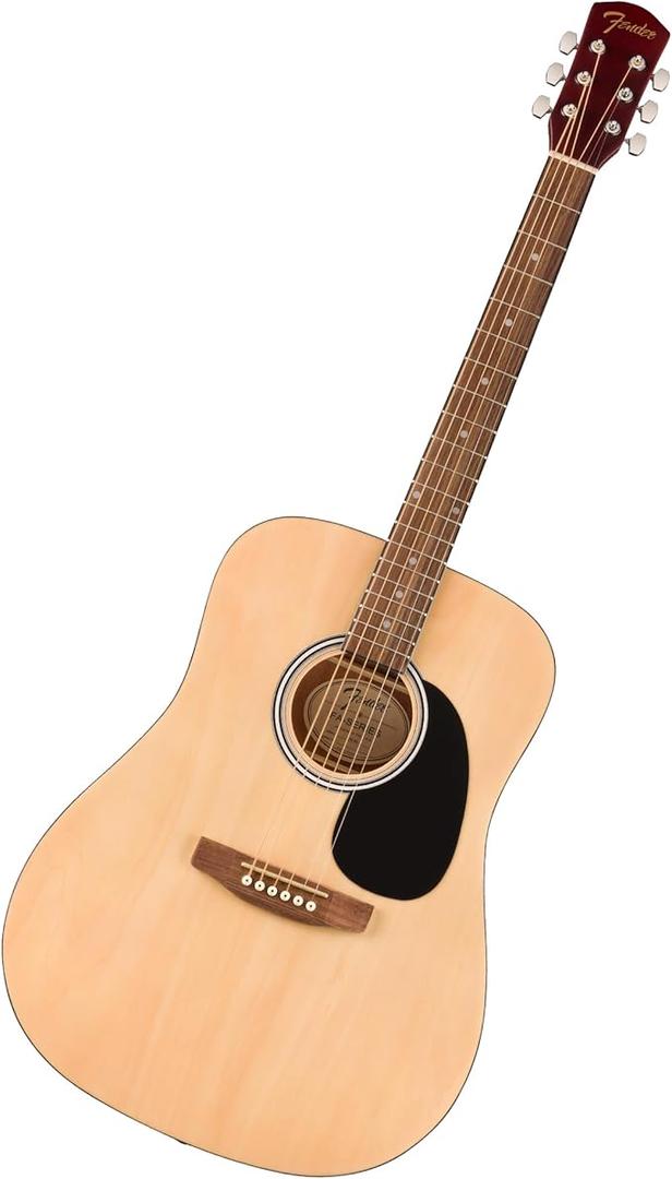 Fender FA-25 Dreadnought Acoustic Guitar, Beginner Guita, Natural