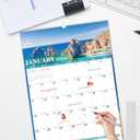 Large Wall Calendar 2026-23" x 15" Large Calendar 2026, Jan. 2026 to Dec. 2026, Vertical Extra Monthly with Julian Date for Office Home Planning & Organizing