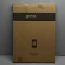 Real Wooden Framed Magnetic Dry Erase Whiteboard, 24" X 36", Vertical/Horizontal Wall Mount, Includes Black Marker, Eraser and 4 Magnets, by Better Office Products (Whitewash)