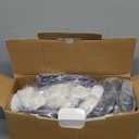 Sealy Heated Throw Wearable Shawl Wrap with Pockets, Reversible Flannel to Sherpa Electric Blanket Hoodie Poncho with 6 Heating Levels & 2-10 Hours Time Settings, 50 X 60 Inch, Light Grey