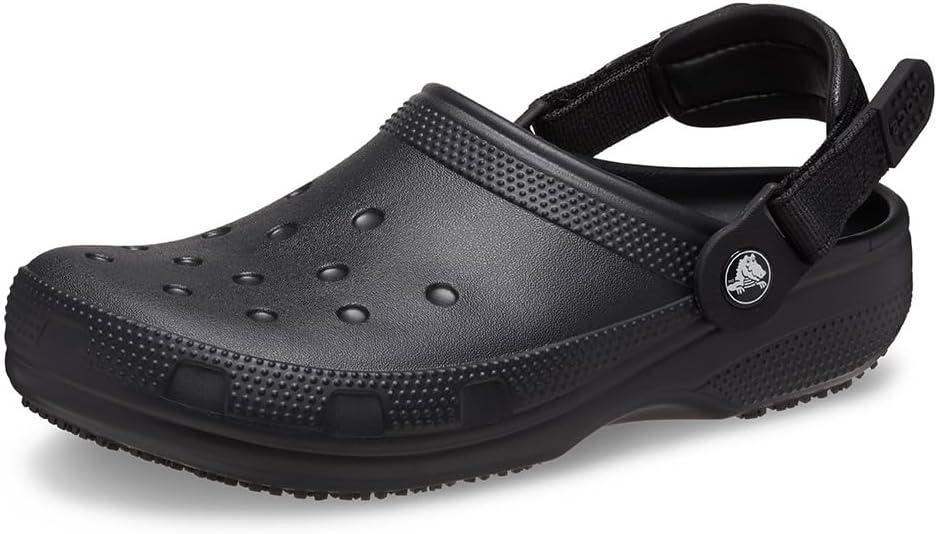 Crocs Unisex-Adult Classic Work Clogs, Slip Resistant Shoes Size 43-44