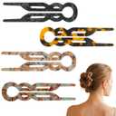 Hair Pins for Women - 4PCS French Elegant Hair Clips, Hair Pins & Sticks for Women