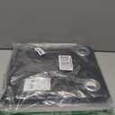 NICETOWN Pitch Black Solid Thermal Insulated Grommet Blackout Curtains/Drapes for Bedroom Window (2 Panels, 42 inches Wide by 63 inches Long, Black)