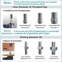 4 Inch Caster Wheels Heavy Duty Stem Caster 2000Lbs, Threaded Stem Casters 3/8"-16 x 1(Stem Diameter 3/8", Stem Length 1"), Swviel Locking Caster Set of 4, Industrial Castor Wheels for Cart, Furniture, Blu