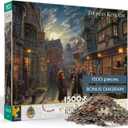 Ceaco - Thomas Kinkade Studios Harry Potter Diagon Alley 1500 Piece Jigsaw Puzzle with Bonus Poster