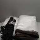 Clear Tarps Heavy Duty Waterproof Transparent Tarpaulin with Grommets Greenhouse Plastic Panels for Covering Garden Plant Camping Supplies, Deck Porch Patio Gazebo Curtains (2, 3 x 2.5 m/10 x 8 ft)