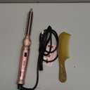 Heated Round Brush 1/2 Inch Small Curling Brush,Volumizing Thermal Brush 0.5 Inch Ceramic Tourmaline Heated Hot Ionic Iron, Tiny Curling Wand Hair Styler Tool (Pink, 0.5 inch)