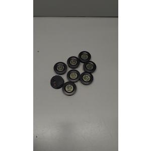 Rojuna 8-Pack Mini Thermometer Hygrometer, Small Digital Electronic Temperature Humidity Meters Gauge Indoor LCD Display for Greenhouse, Garden, Cellar, Fridge, Mason Jar