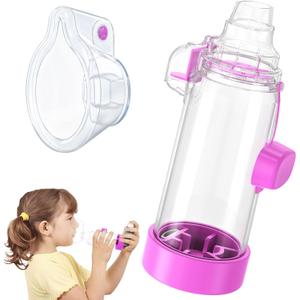 Inhaler Spacer for Adult and Kids NESSI OTC SPACER (Purple/Kids)