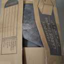 Baby Play Mat for Floor,1.3" Thick Elasti-Foam 50"50" Playpen Mat for Tummy Time,Water Repellent Soft Coral Velvet for Toddler,Infant,Kids,Non-Slip Backing Safe for Crawling(Dark Grey)