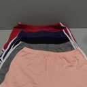 Motarto 5 Pieces Cotton Shorts Dolphin Design Athletic Shorts Women Sports Shorts for Dance, Yoga, Running, XL