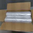 12" x 20" Clear Plastic Produce Bag on a Roll, Food Storage Bags for Vegetables, Bread, Fruits and Meat, Easy To Tear, Continuous Roll- 350 Bags/Roll - [4 Rolls]