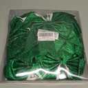 16PCS 8" Large Glitter Cheer Bows for Cheerleaders, CN Sparkly Hair Bows with Elastic Hair Ties Accessories for Teens Girls Women Cheerleading Softball Competition Sports (Green)