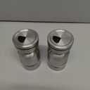 Cuisinox Stainless Steel Salt And Pepper Shakers Set, 4" Each