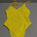ShawGobow Sexy Swimsuit for Women,Backless Scrunch Butt High Cut Monokini,One Piece Cheeky Bathing Suit Beach Pool Party, M