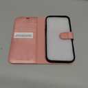 TUCCH Case Wallet for iPhone 17 (6.3") 2025, Stand | RFID Blocking | 4 Card Holder | PU Leather | Magnetic Closure Folio Protective Cover | TPU Shockproof Inner Shell | Rose Gold